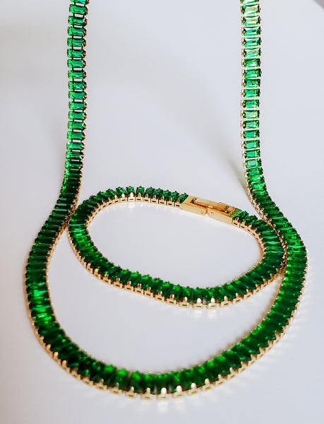 May Green Zircon Bracelet