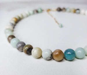 Amazonite Stone Choker