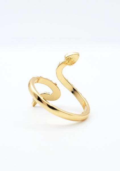 2 Tones Snake Ring