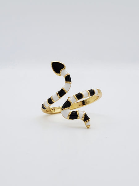 2 Tones Snake Ring