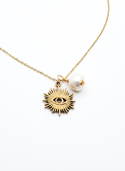 Care Eye Necklace